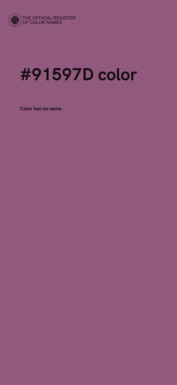 #91597D color image