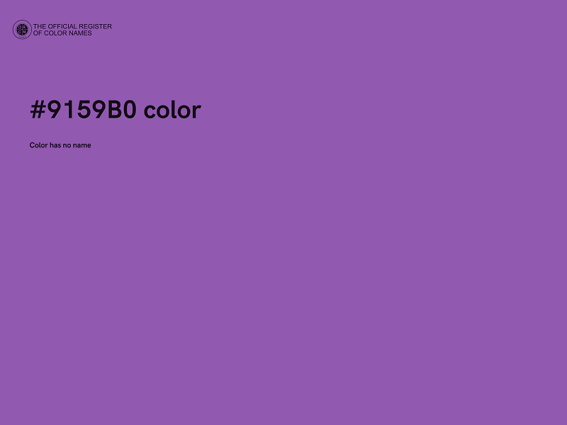 #9159B0 color image