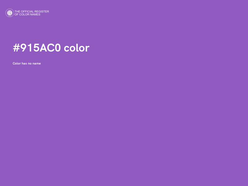 #915AC0 color image