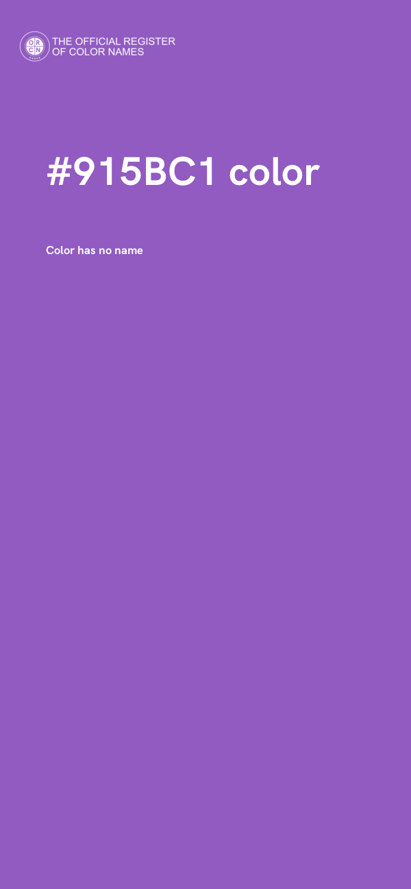 #915BC1 color image