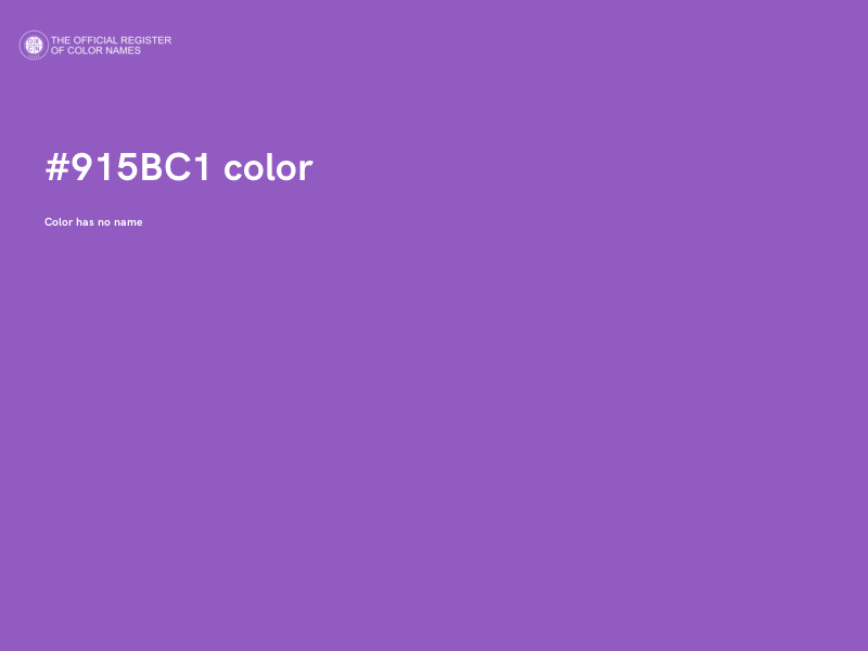 #915BC1 color image