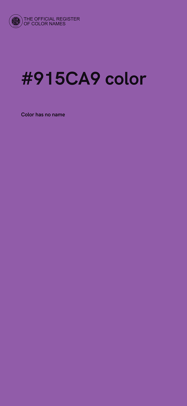#915CA9 color image