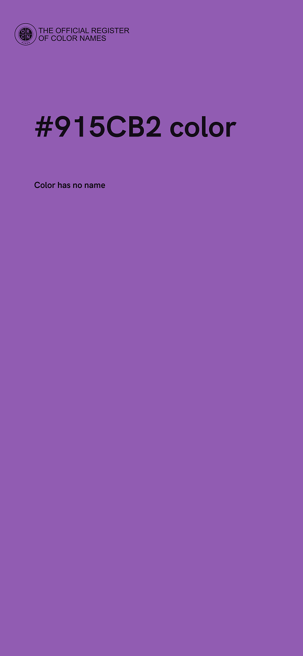 #915CB2 color image