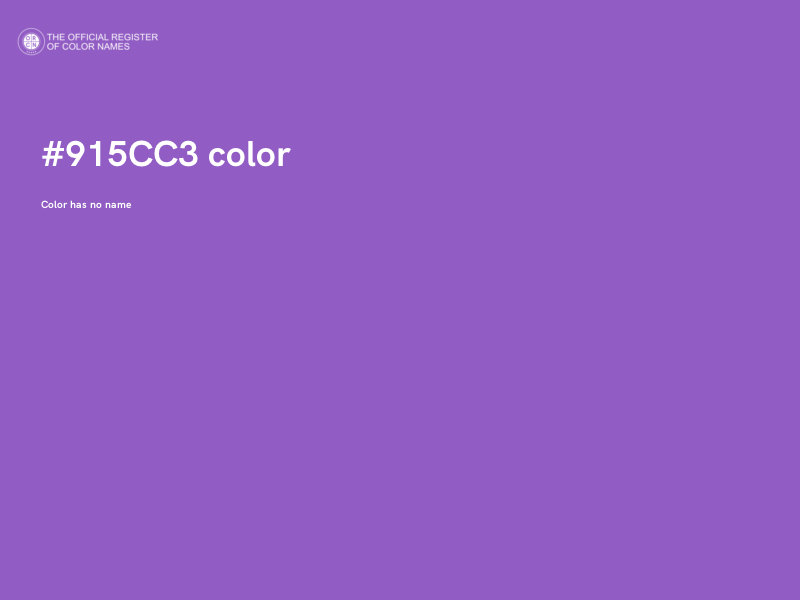 #915CC3 color image
