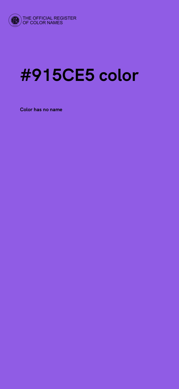 #915CE5 color image