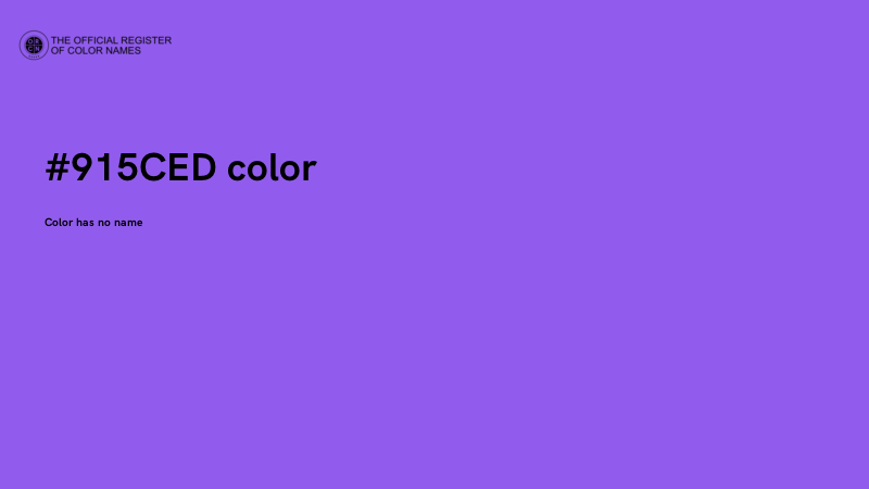 #915CED color image