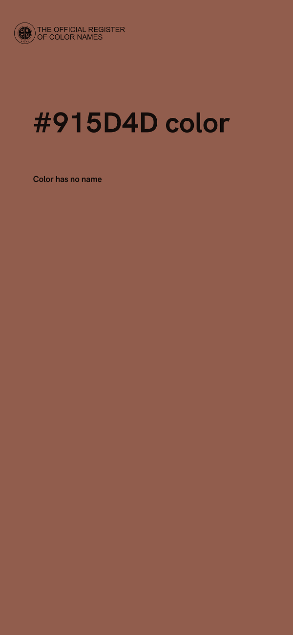 #915D4D color image