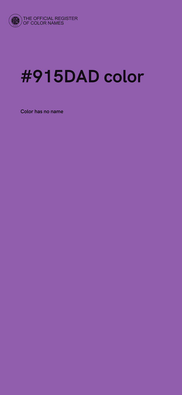 #915DAD color image