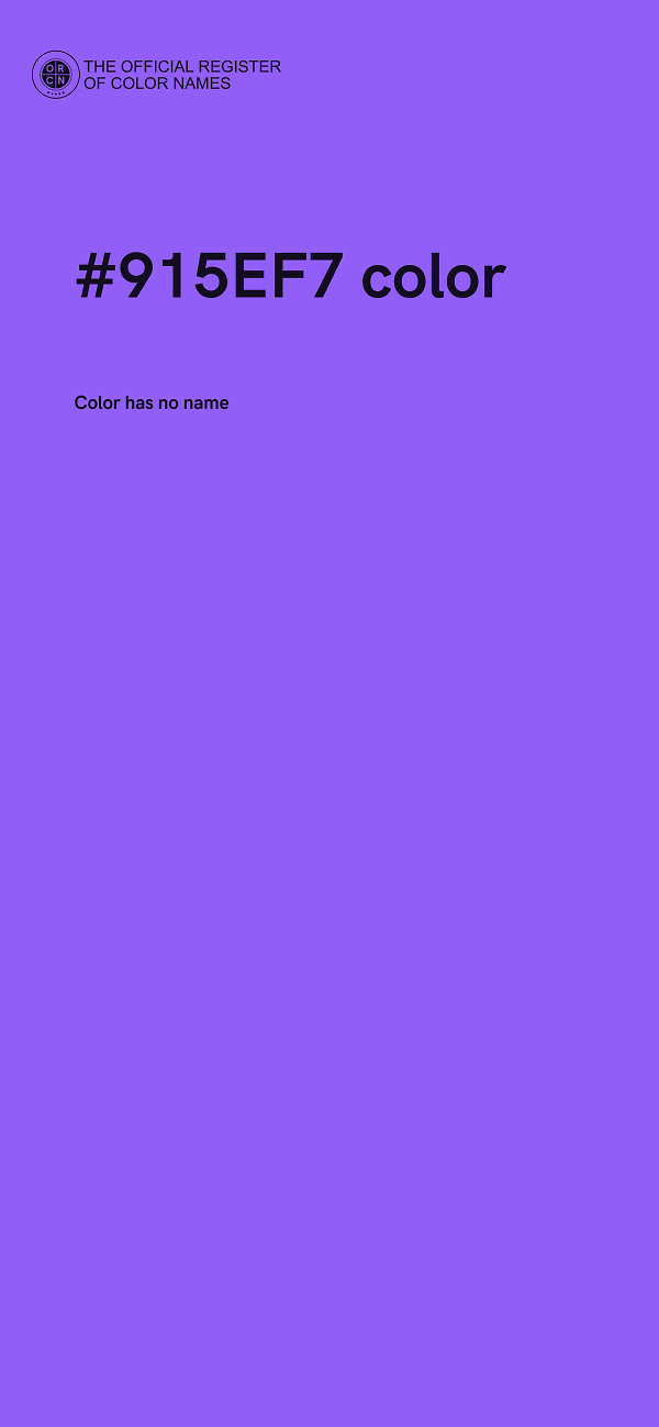 #915EF7 color image