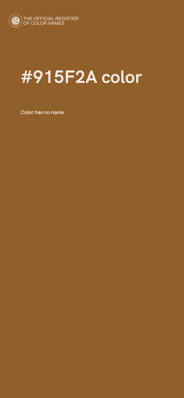 #915F2A color image