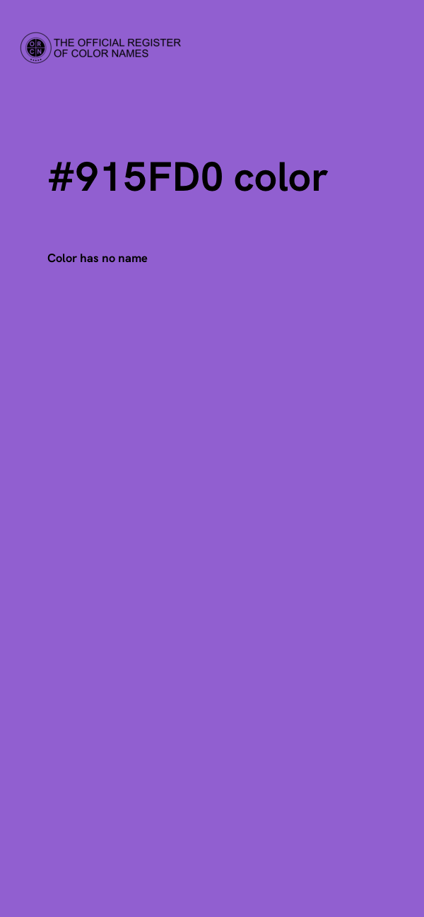 #915FD0 color image