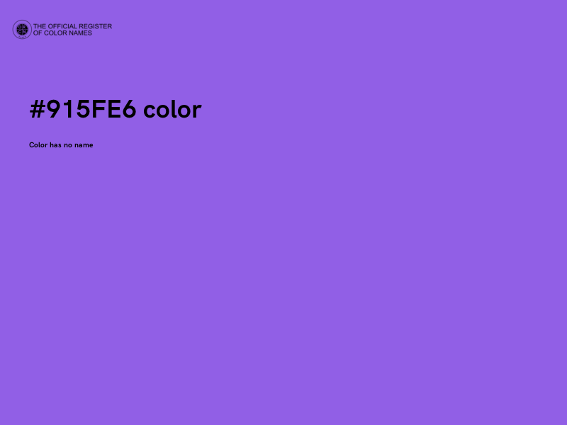 #915FE6 color image