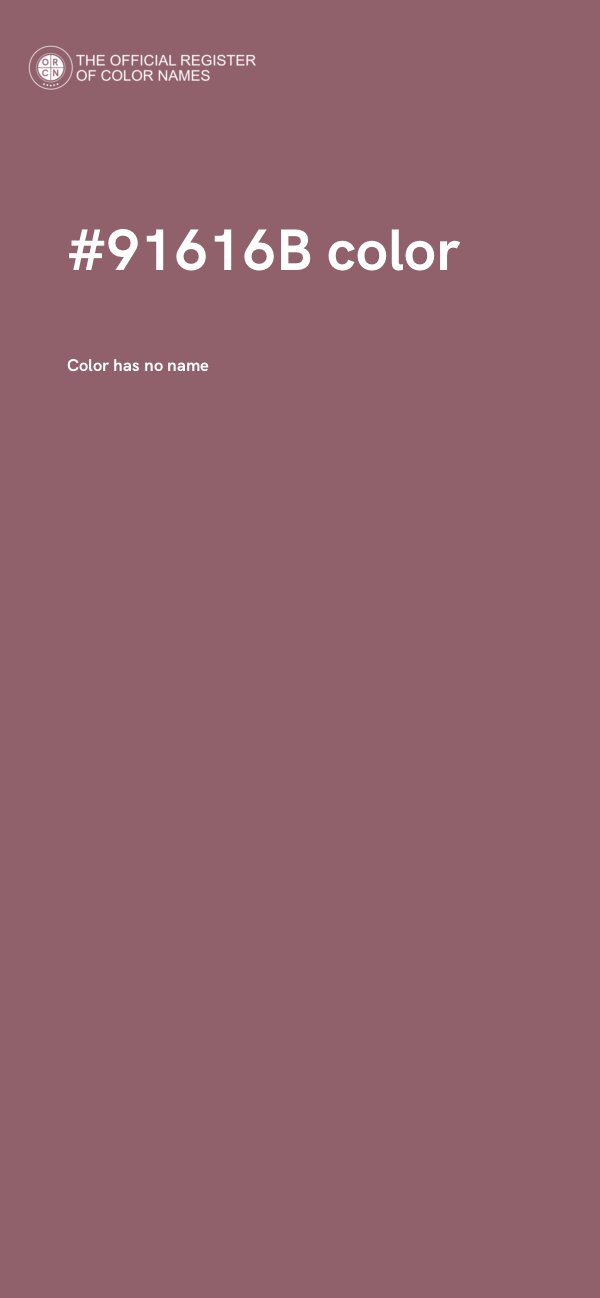 #91616B color image