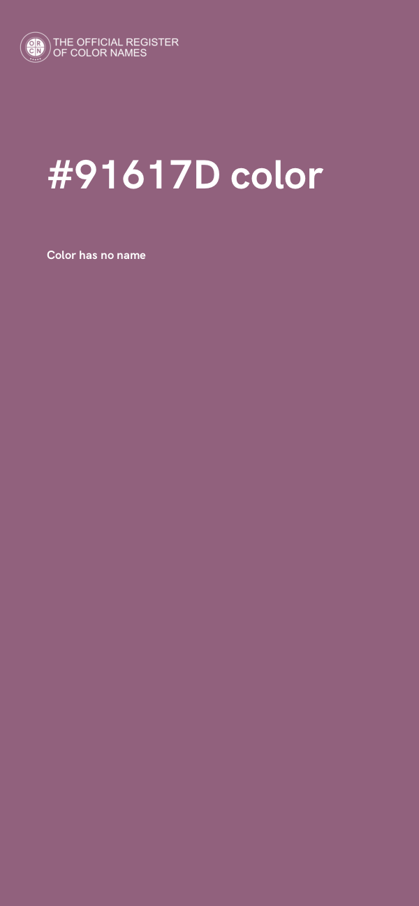 #91617D color image