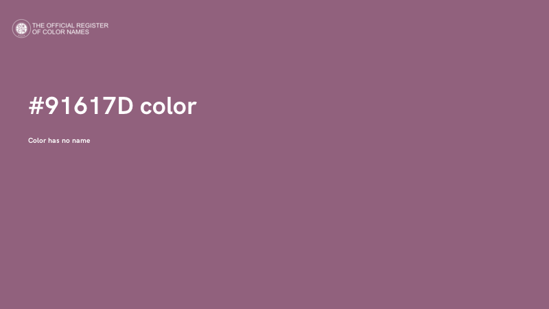 #91617D color image