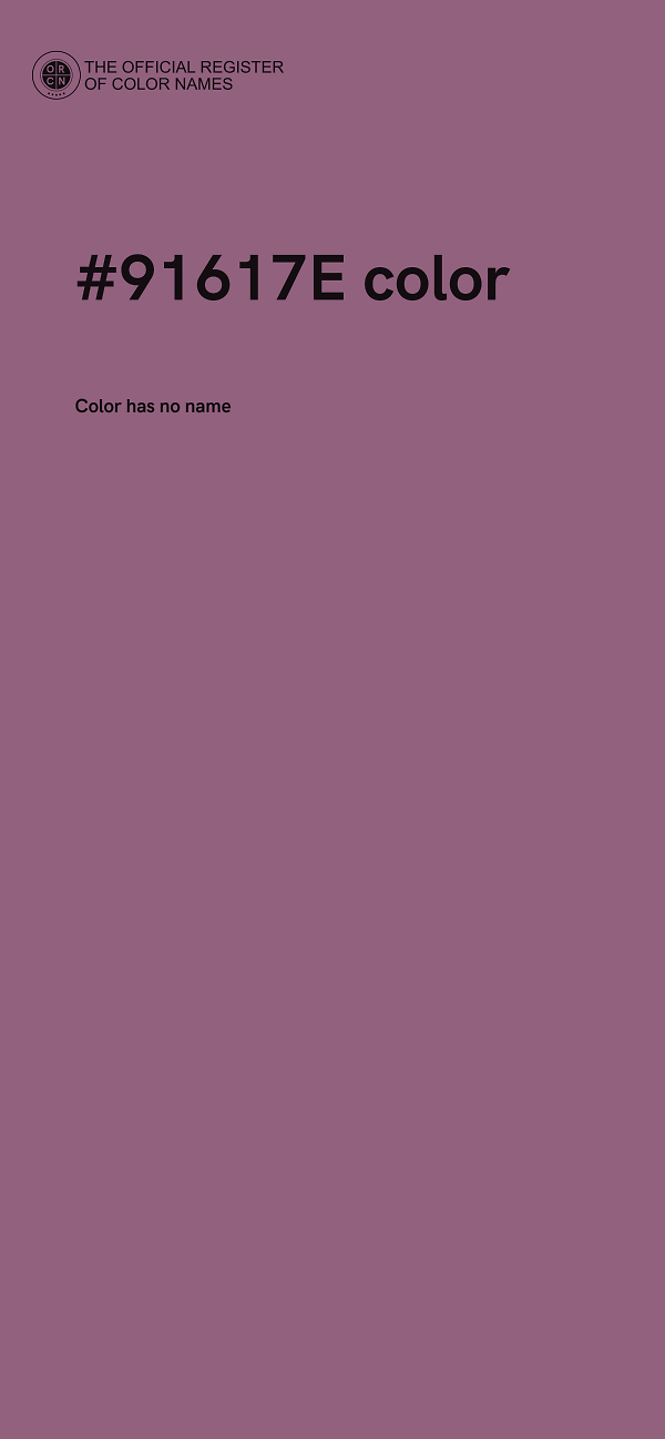 #91617E color image