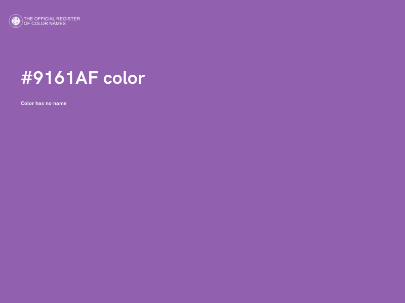 #9161AF color image