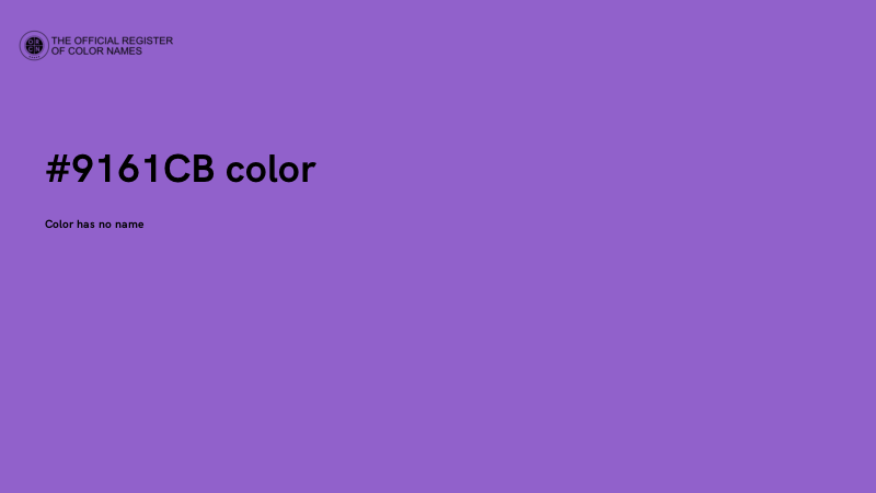 #9161CB color image