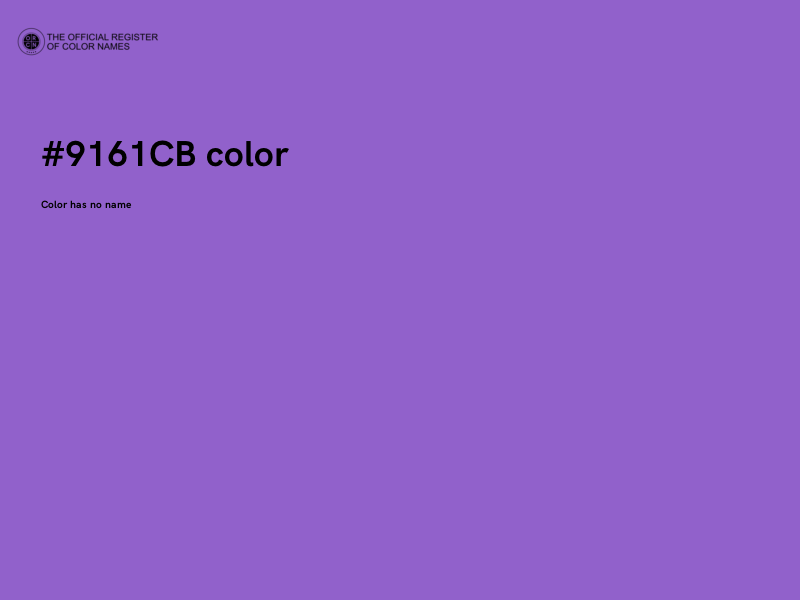 #9161CB color image