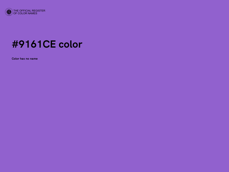 #9161CE color image
