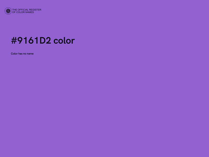 #9161D2 color image