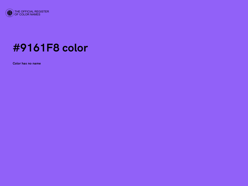 #9161F8 color image