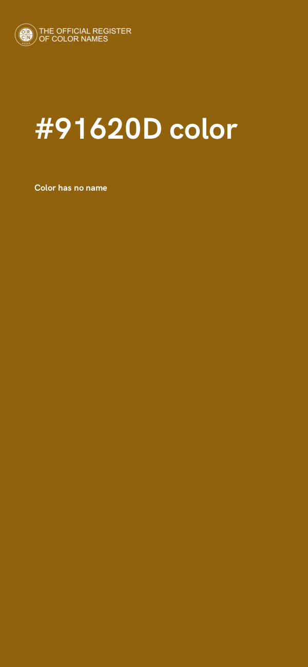 #91620D color image