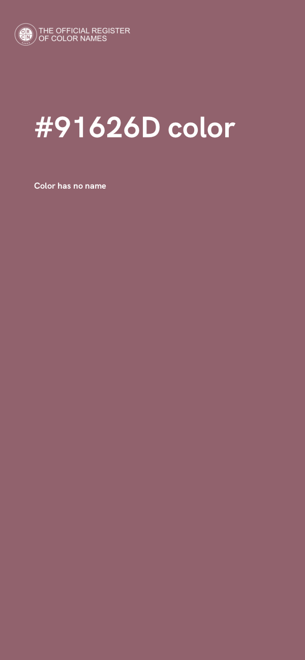 #91626D color image