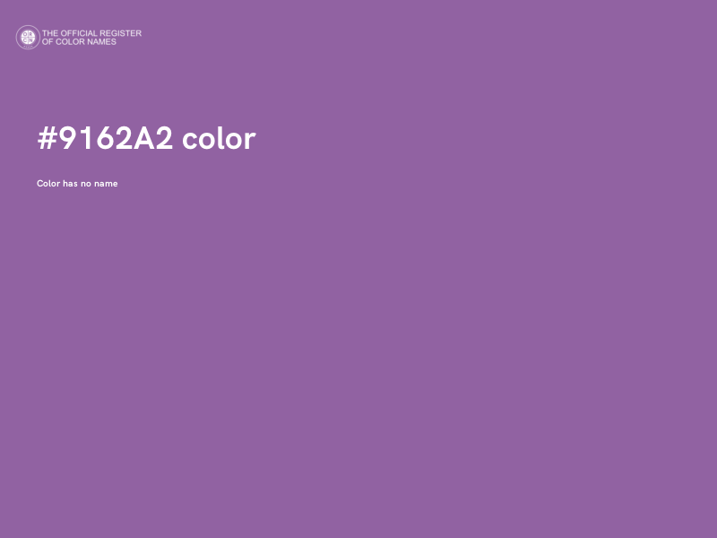 #9162A2 color image
