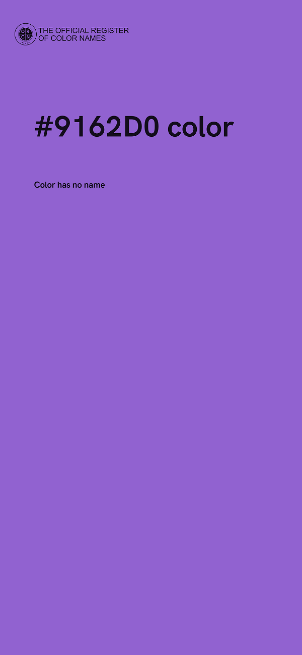 #9162D0 color image