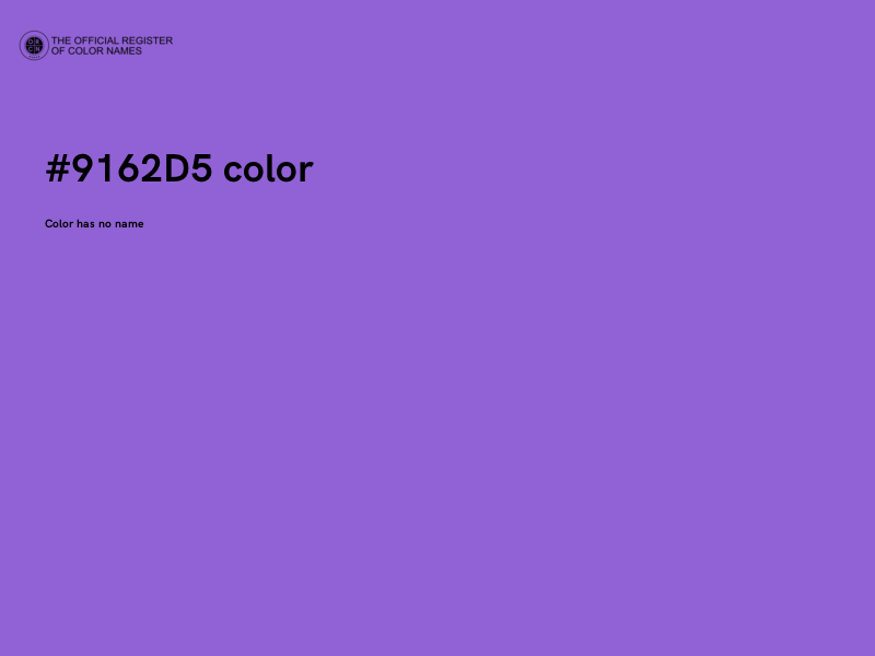 #9162D5 color image