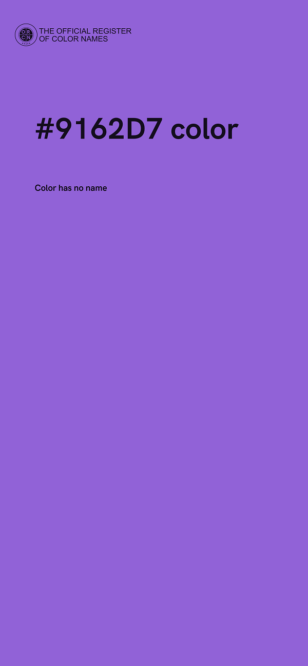 #9162D7 color image