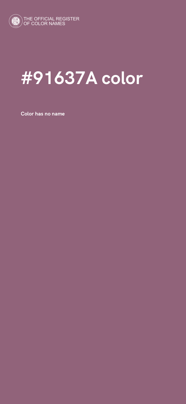 #91637A color image