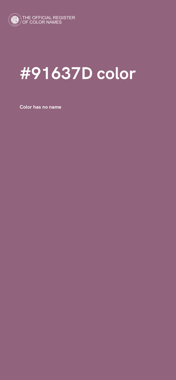 #91637D color image
