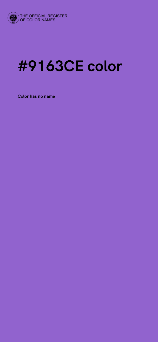 #9163CE color image