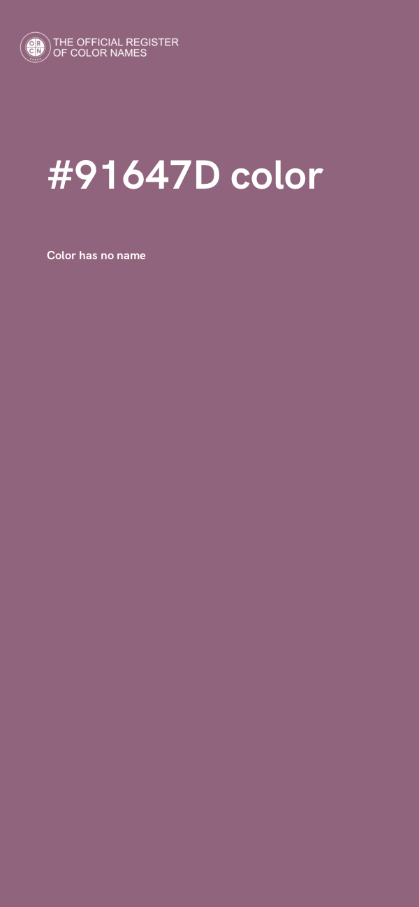 #91647D color image
