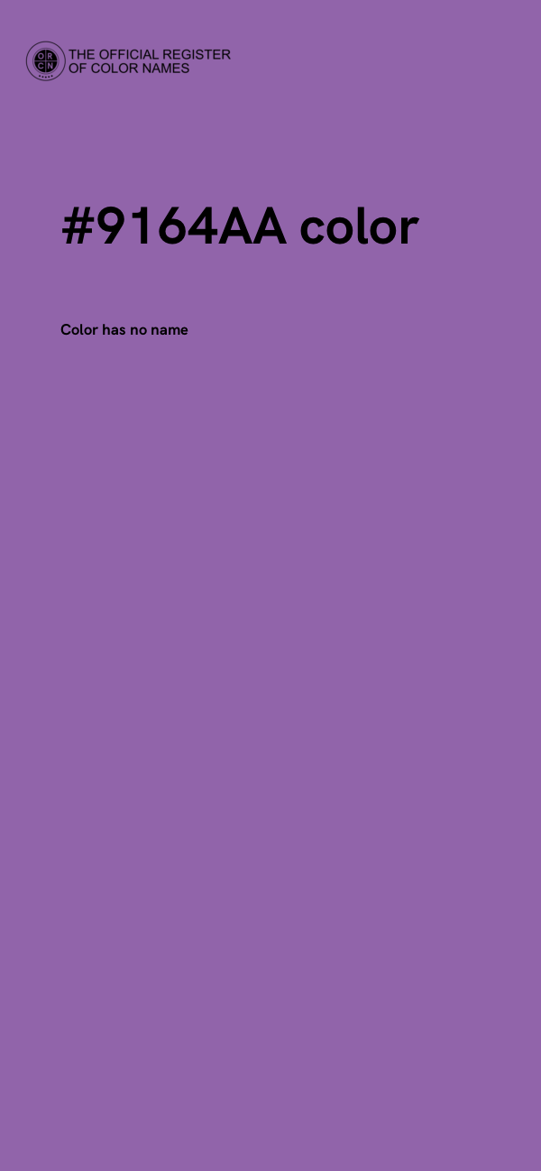 #9164AA color image