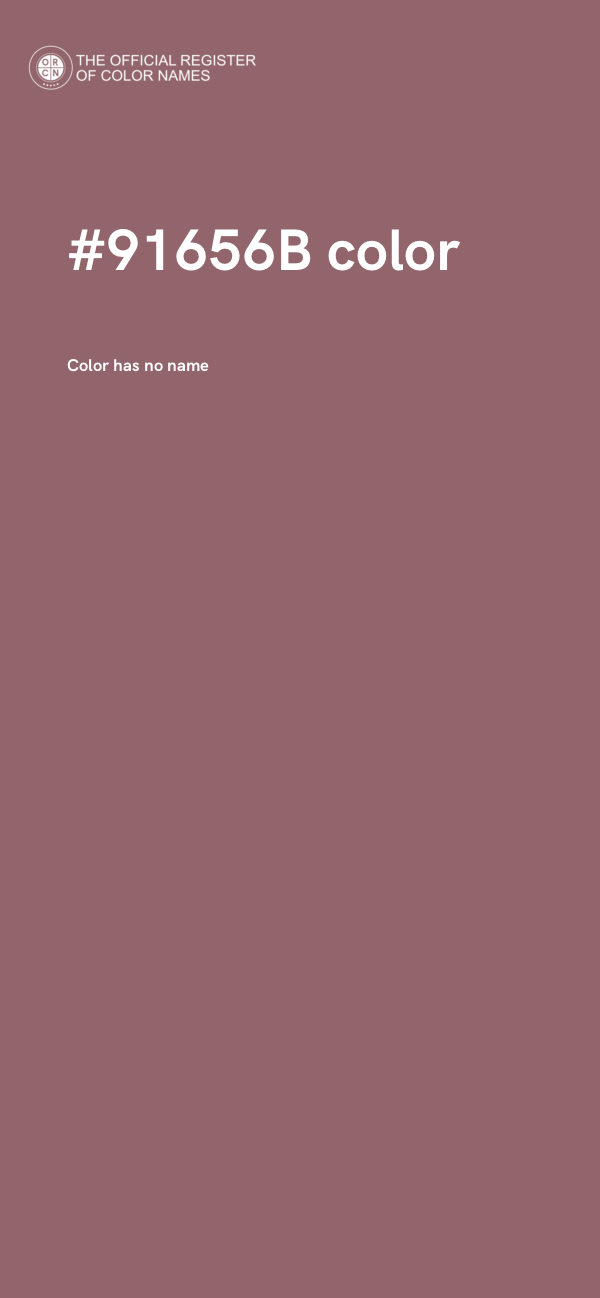 #91656B color image