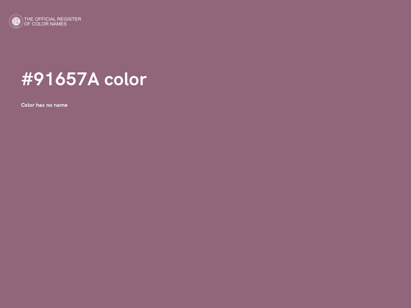#91657A color image