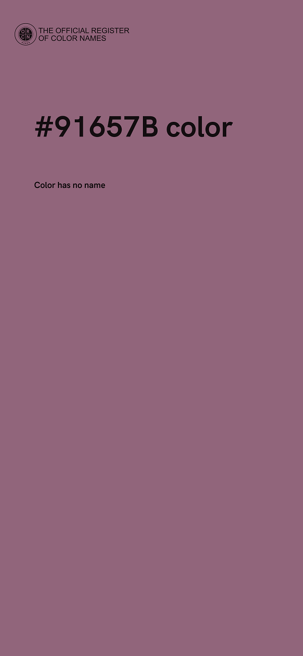 #91657B color image