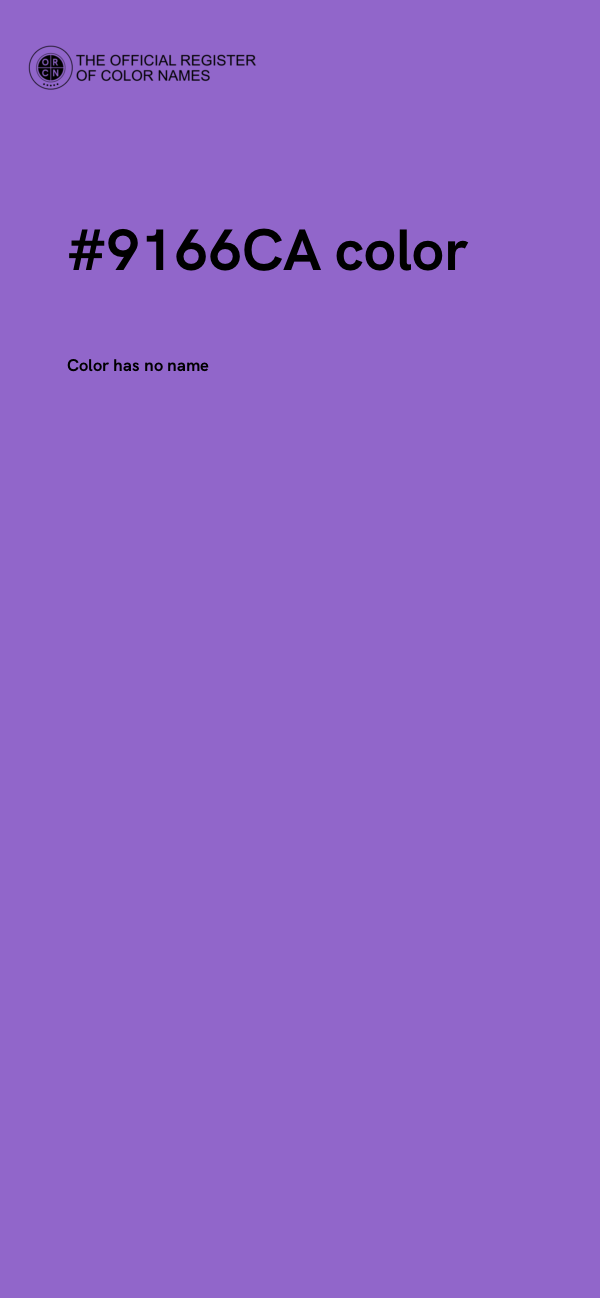 #9166CA color image