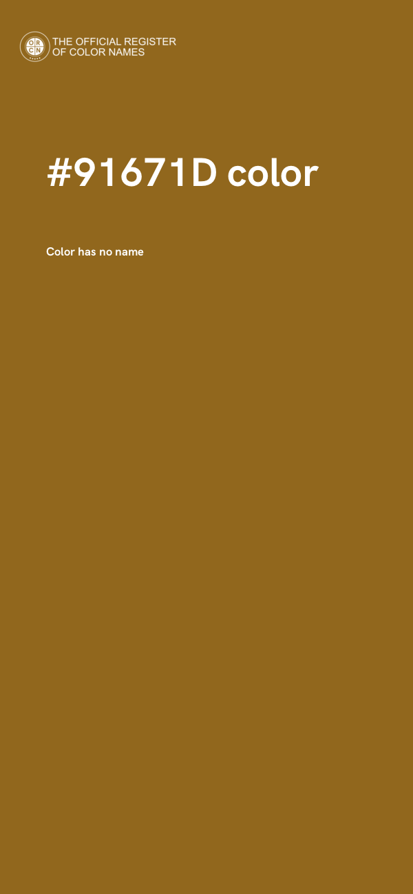 #91671D color image