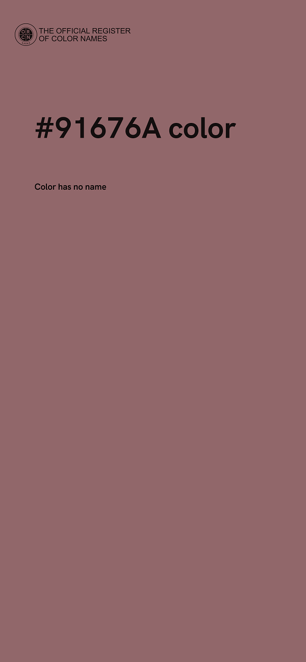 #91676A color image
