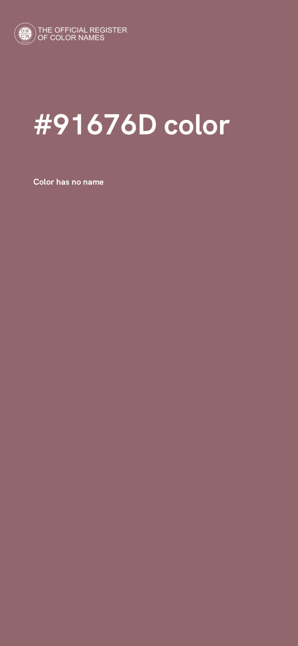 #91676D color image