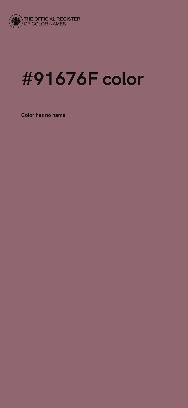 #91676F color image