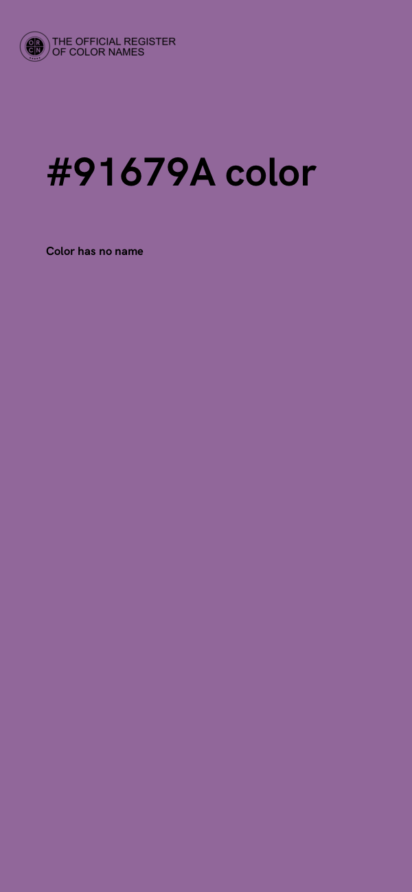 #91679A color image