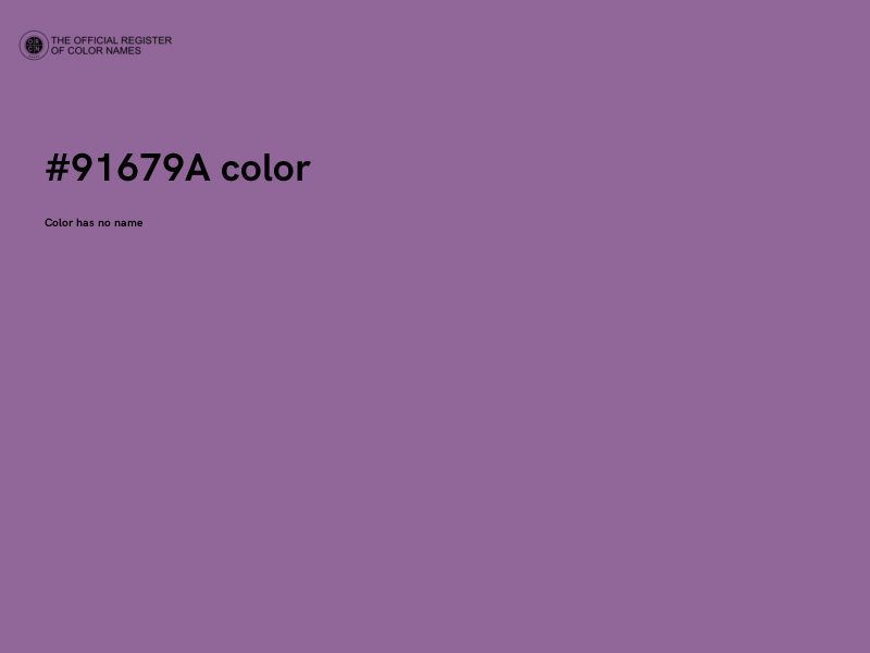 #91679A color image