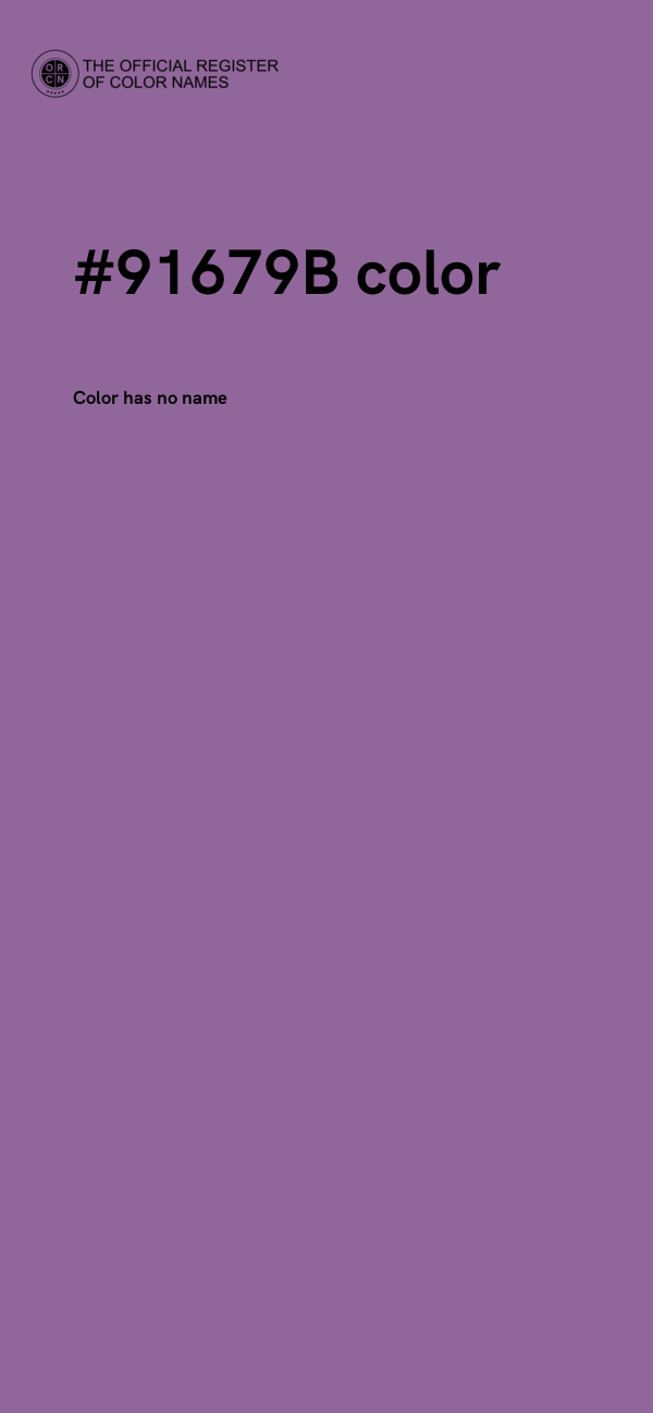 #91679B color image