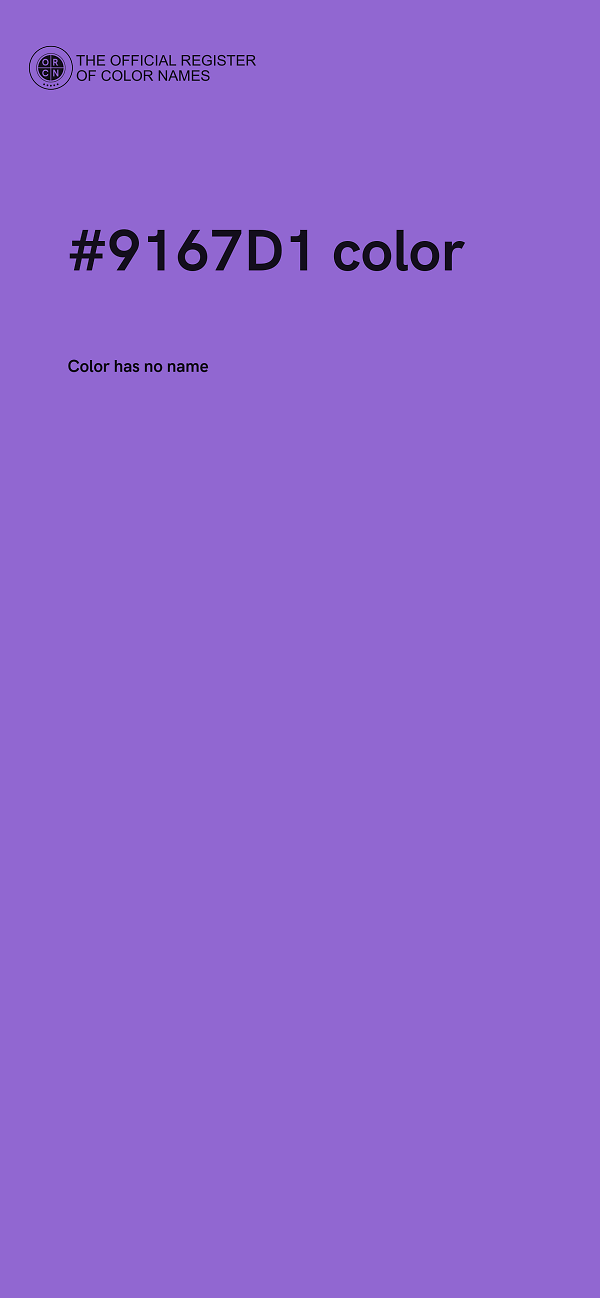 #9167D1 color image