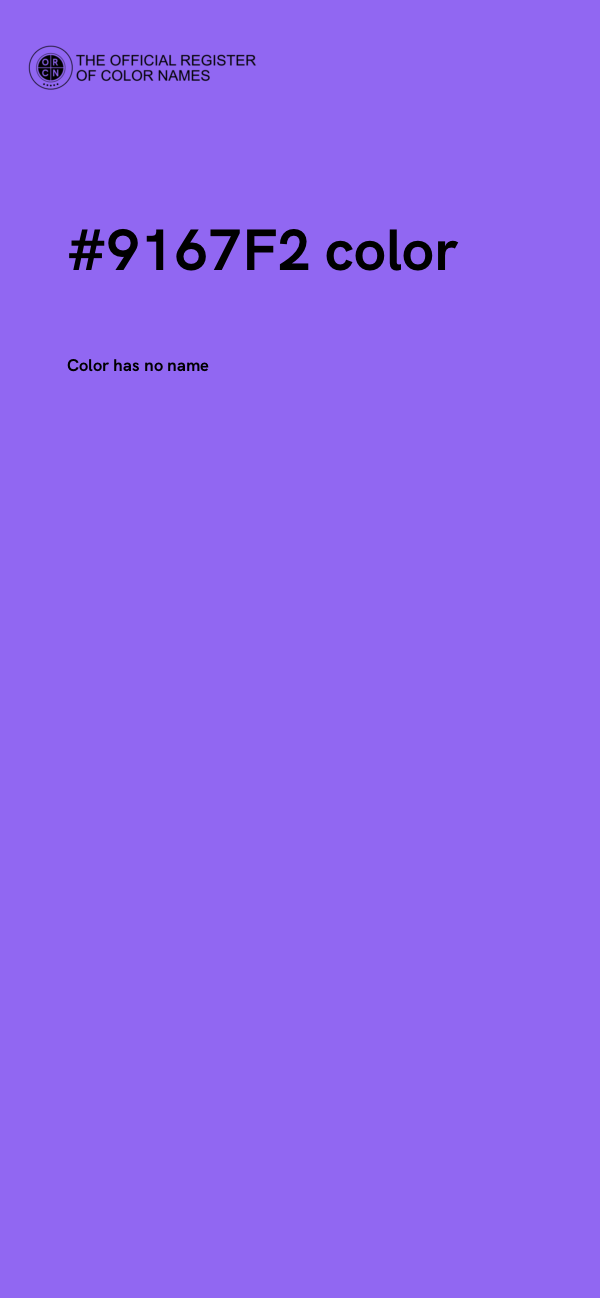 #9167F2 color image
